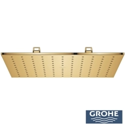 Grohe - Grohe Rainshower Aqua Tiles Mono Ankastre Tepe Duşu, Tek Fonksiyonlu, Altın (Sıva Üstü Grubu)