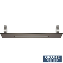 Grohe - Grohe Rainshower Aqua Tiles Cascade Ankastre Tepe Duşu, Şelale Akışlı, Saten Grafit (Sıva Üstü Grubu)