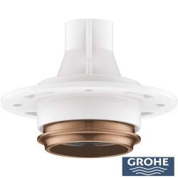 Grohe - Grohe Rainshower Aqua Tiles Mist Ankastre Tepe Duşu Jeti, Tek Fonksiyonlu, Fırçalı Bakır (Sıva Üstü Grubu)