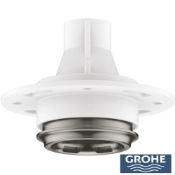 Grohe - Grohe Rainshower Aqua Tiles Pure Ankastre Tepe Duşu Jeti, Tek Fonksiyonlu, Paslanmaz Çelik (Sıva Üstü Grubu)