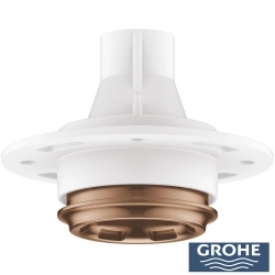 Grohe - Grohe Rainshower Aqua Tiles Pure Lite Ankastre Tepe Duşu Jeti, Tek Fonksiyonlu, Fırçalı Bakır (Sıva Üstü Grubu)