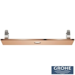 Grohe - Grohe Rainshower Aqua Tiles Ankastre Tepe Duşu Kapağı, Tek Delikli, Bakır