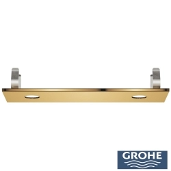 Grohe - Grohe Rainshower Aqua Tiles Ankastre Tepe Duşu Kapağı, 2 Delikli, Altın