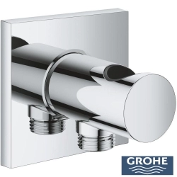 Grohe - Grohe Grohtherm 4 Çıkışlı Aqua Tiles SmartControl Termostatik Ankastre Banyo Bataryası, Dikdörtgen Tepe ve El Duşu, Yan Jet Seti