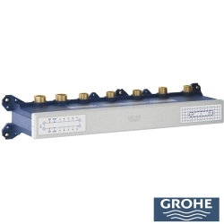 Grohe - Grohe Grohtherm Aqua Tiles SmartControl Termostatik Ankastre Banyo Bataryası, 5 Çıkışlı (Sıva Altı Grubu)