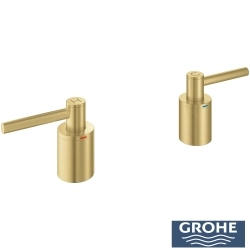Grohe - Grohe Atrio Küvet Bataryaları İçin Kulp, Fırçalı Altın