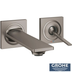 Grohe - Grohe Allure Duvardan Ankastre Lavabo Bataryası (Sıva Üstü Grubu), Saten Grafit