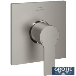 Grohe - Grohe Allure Ankastre Duş Bataryası (Sıva Üstü Grubu), Saten Çelik