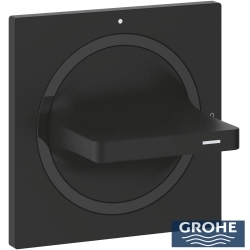 Grohe - Grohe Allure Ankastre Stop Valf (Sıva Üstü Grubu), Hayalet Siyah