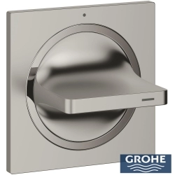 Grohe - Grohe Allure Ankastre Stop Valf (Sıva Üstü Grubu), Saten Çelik