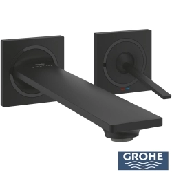 Grohe - Grohe Allure Ankastre Lavabo Bataryası (Sıva Üstü Grubu), Hayalet Siyah