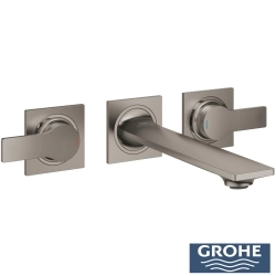 Grohe - Grohe Allure Ankastre Lavabo Bataryası (Sıva Üstü Grubu), Saten Grafit