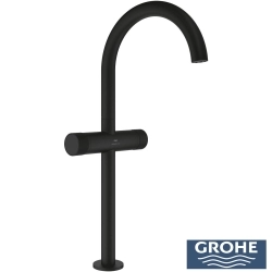 Grohe - Grohe Atrio Private Collection Tezgah Üstü Lavabo Bataryası, Hayalet Siyah