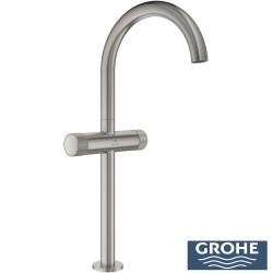 Grohe - Grohe Atrio Private Collection Tezgah Üstü Lavabo Bataryası, Saten Çelik