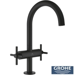 Grohe - Grohe Atrio Yüksek Lavabo Bataryası (L-Boy), Hayalet Siyah