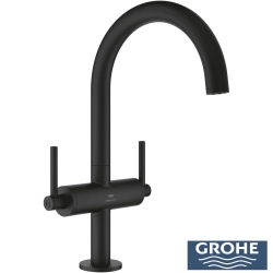 Grohe - Grohe Atrio Yüksek Lavabo Bataryası (L-Boy), Mat Siyah