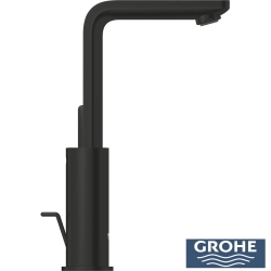 Grohe - Grohe Lineare Yüksek Lavabo Bataryası, Sifon Kumandalı, Mat Siyah