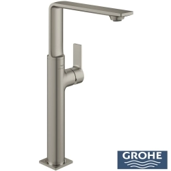 Grohe - Grohe Allure Tezgah Üstü Lavabo Bataryası, Saten Çelik