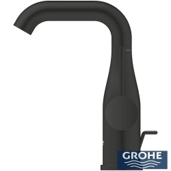 Grohe - Grohe Essence New Lavabo Bataryası, Sifon Kumandalı, Mat Siyah