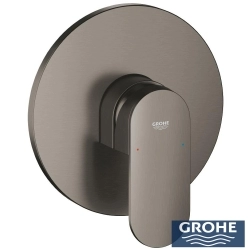 Grohe - Grohe Plus Ankastre Duş Bataryası (Sıva Üstü Grubu), Fırçalı Sert Grafit