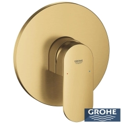Grohe - Grohe Plus Ankastre Duş Bataryası (Sıva Üstü Grubu), Fırçalı Altın