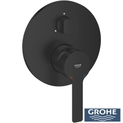 Grohe - Grohe Lineare Ankastre Banyo Bataryası (3 Yollu, Sıva Üstü Grubu), Mat Siyah