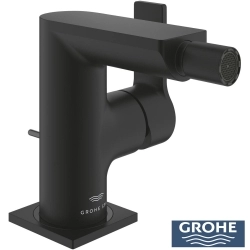 Grohe - Grohe Allure Sifon Kumandalı Bide Bataryası, Hayalet Siyah - 24160KF1