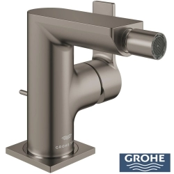 Grohe - Grohe Allure Sifon Kumandalı Bide Bataryası, Saten Grafit - 24160MG1