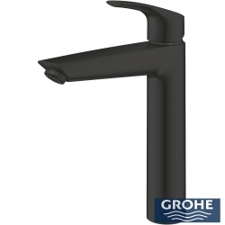Grohe - Grohe Eurosmart Tezgah Üstü Lavabo Bataryası, Mat Siyah