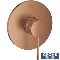 Grohe - Grohe Essence Ankastre Duş Bataryası (Sıva Üstü Grubu), İşlenmiş Fırçalı Bakır