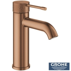 Grohe - Grohe Essence Lavabo Bataryası (S-Boy), İşlenmiş Fırçalı Bakır