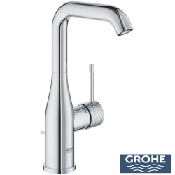 Grohe - Grohe Essence Yüksek Lavabo Bataryası, Sifon Kumandalı, İşlenmiş Krom