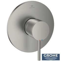 Grohe - Grohe Atrio Ankastre Duş Bataryası (Sıva Üstü Grubu), Saten Çelik