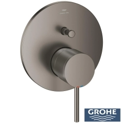 Grohe - Grohe Atrio Ankastre Banyo/Duş Bataryası (Sıva Üstü Grubu), Saten Grafit