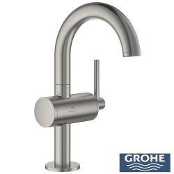Grohe - Grohe Atrio Lavabo Bataryası (M-Boy), Saten Çelik