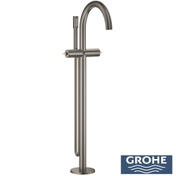 Grohe - Grohe Atrio Private Collection Tek Yerden Küvet Bataryası (Sıva Üstü Grubu), Saten Grafit - 25227MG0