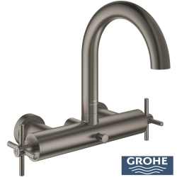 Grohe - Grohe Atrio Banyo Bataryası, Saten Grafit