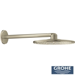 Grohe - Grohe Rainshower SmartActive 310 Tepe Duşu Seti, 31 cm, 2 Akışlı, Fırçalı Nikel