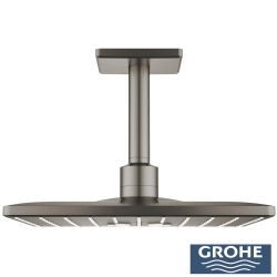 Grohe - Grohe Rainshower Mono 310 Cube Tepe Duşu Seti, 2 Akışlı, Saten Grafit