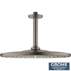 Grohe - Grohe Rainshower Mono 310 Tepe Duşu Seti, 31 cm, Saten Grafit