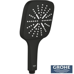Grohe - Grohe RainShower SmartActive 130 Cube El Duşu, 3 Akışlı, Mat Siyah - 265822430