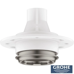 Grohe - Grohe Rainshower Aqua Pure Ankastre Tepe Duşu Jeti, Saten Çelik (Sıva Üstü Grubu)