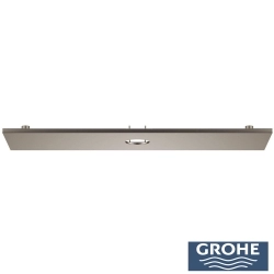 Grohe - Grohe Rainshower Aqua Ankastre Tepe Duşu Kapağı, Tek Delikli, Saten Grafit