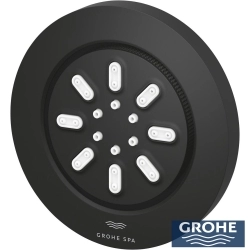 Grohe - Grohe Rainshower Aqua Yan Jet, 2 Fonksiyonlu, Hayalet Siyah
