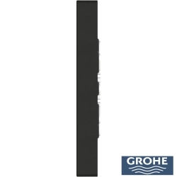 Grohe - Grohe Rainshower Aqua Yan Jet, 2 Fonksiyonlu, Hayalet Siyah