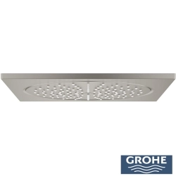 Grohe - Grohe Rainshower Aqua Tepe Duşu, 25 cm, Saten Çelik