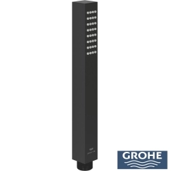 Grohe - Grohe Rainshower Aqua Cube Stick El Duşu, 1 Akışlı, Hayalet Siyah - 26885KF0