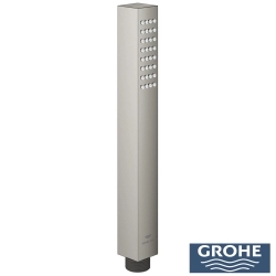 Grohe - Grohe Rainshower Aqua Cube Stick El Duşu, 1 Akışlı, Saten Çelik