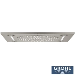 Grohe - Grohe Rainshower Aqua Tepe Duşu, 38x45 cm, Saten Çelik