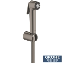 Grohe - Grohe Tempesta F Taharet Spreyi 30 Duvardan Askılı Set, 1 Akışlı, Saten Grafit